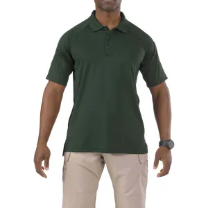 5.11 Tactical Performance Short Sleeve Polo Shirts L.E. Green