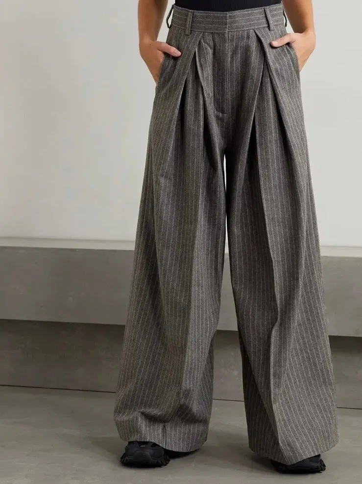 ACNE STUDIOS Pinstripe Trouser Suit UK6-8