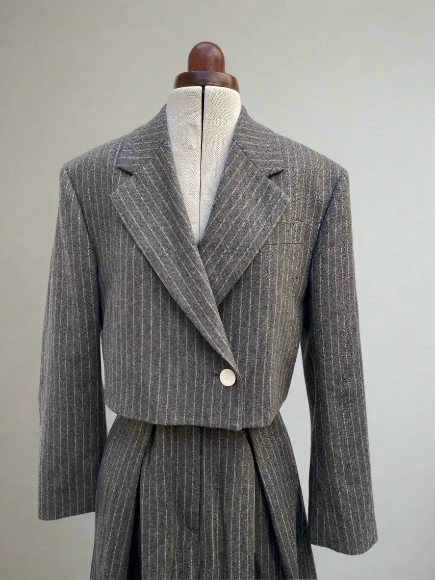 ACNE STUDIOS Pinstripe Trouser Suit UK6-8