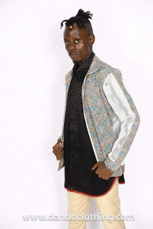 African Ankara Jacket for Men