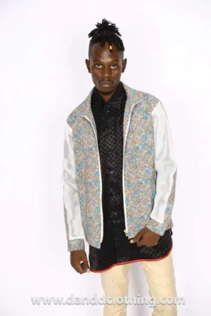 African Ankara Jacket for Men