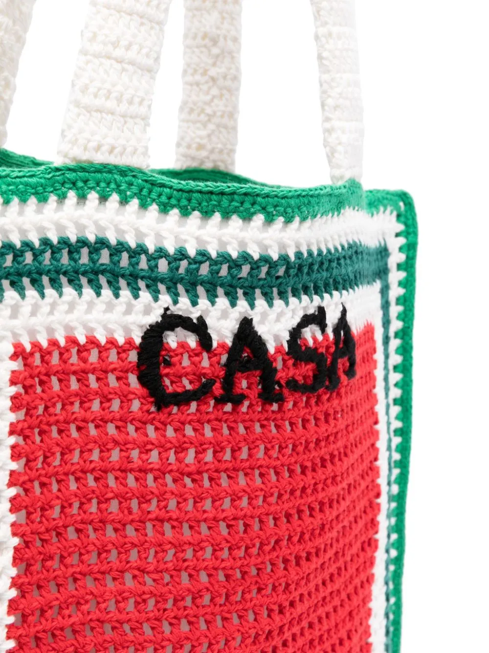 Atlantis crochet tote bag