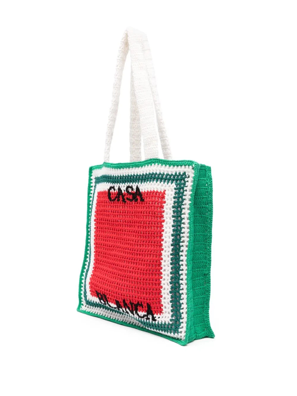 Atlantis crochet tote bag