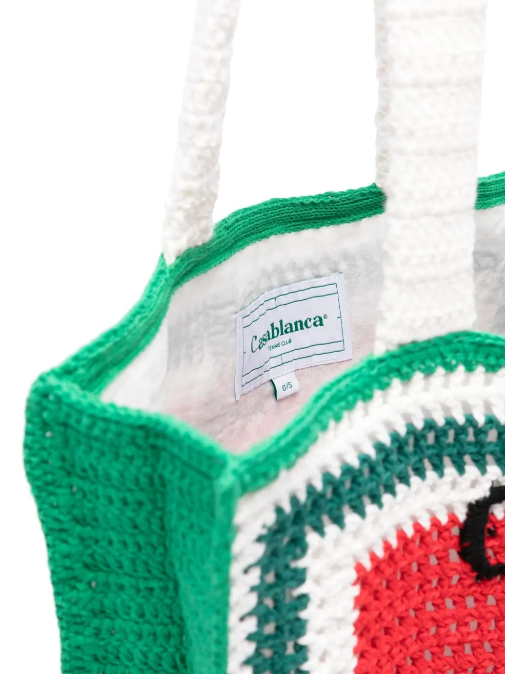Atlantis crochet tote bag