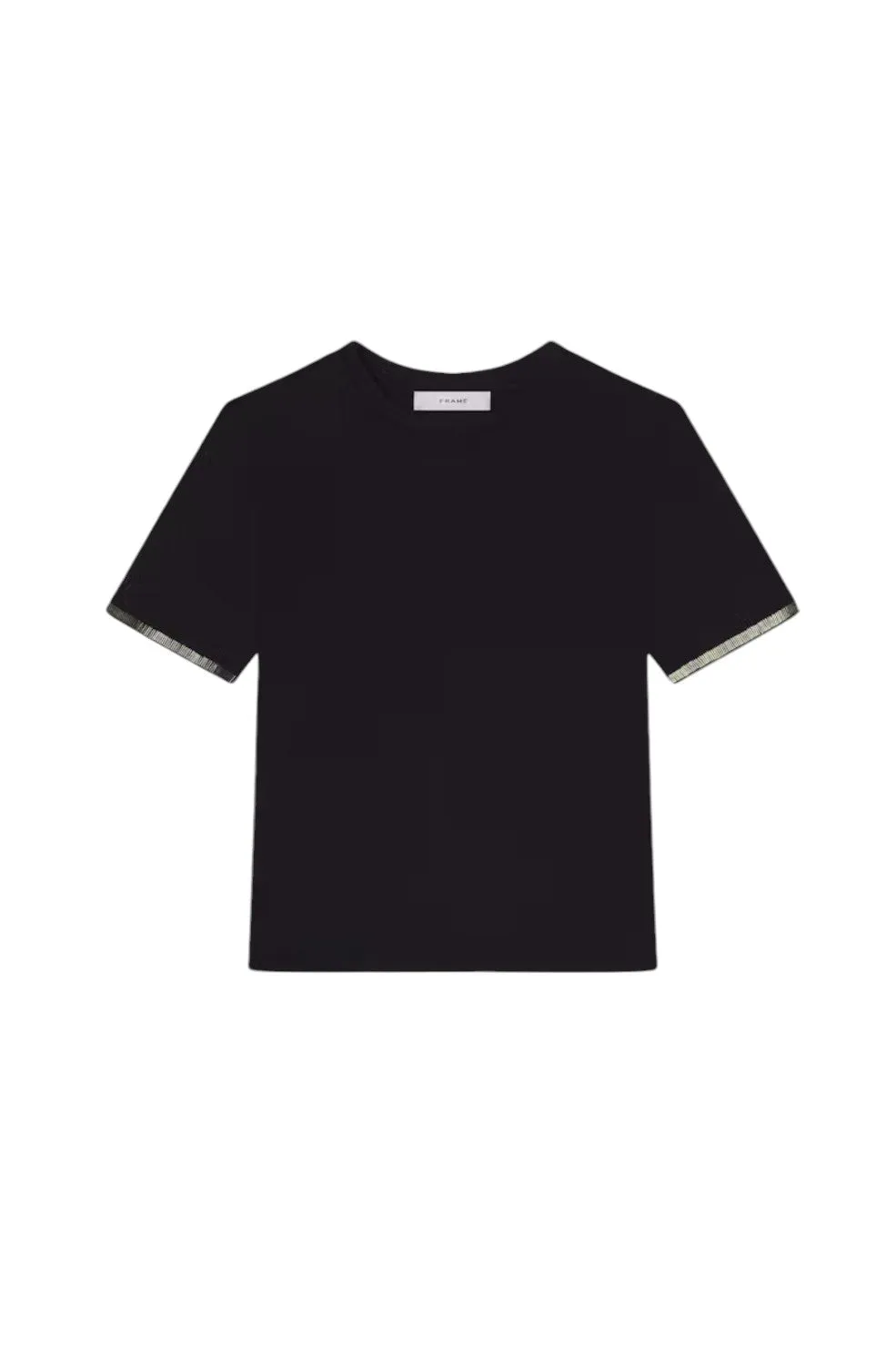 Beaded Tee - Black