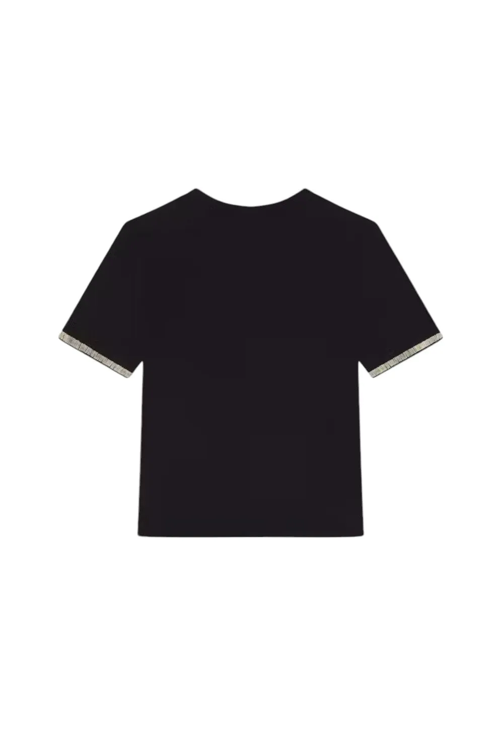 Beaded Tee - Black