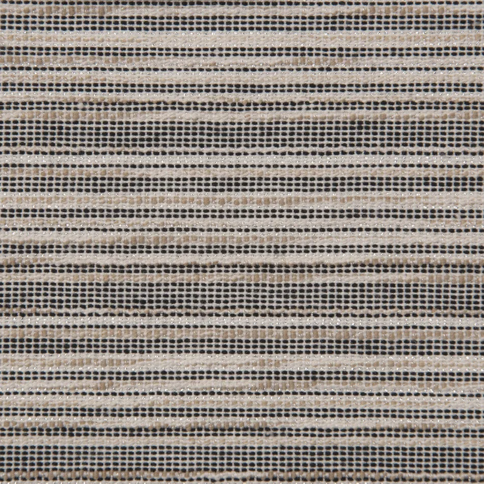 Beige Striped Metalized Fabric 995