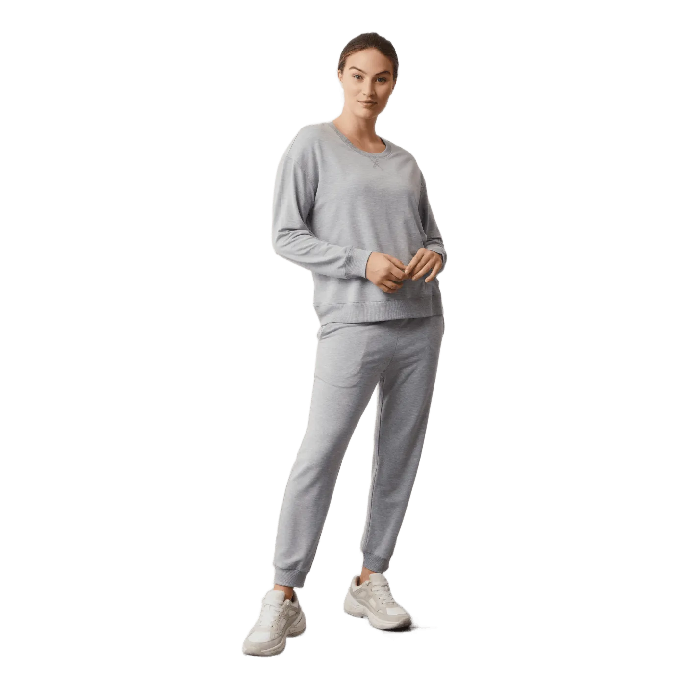 Bff Jogger Grey Melange