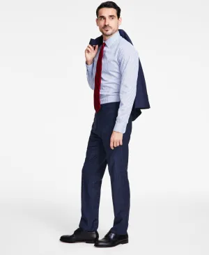 Brooks Brothers Mens Classic fit Dress Pants 33 / 30 Blue Plaid