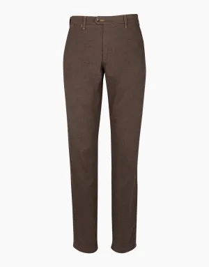 Brown Birdseye Soho Chino