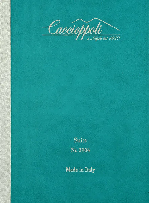 Caccioppoli Wool Blue Chebio Pants