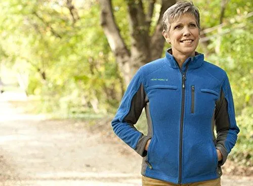 Chemo Cozy Cozy Fleece Chemotherapy Clothing - Women's Blue (Small)