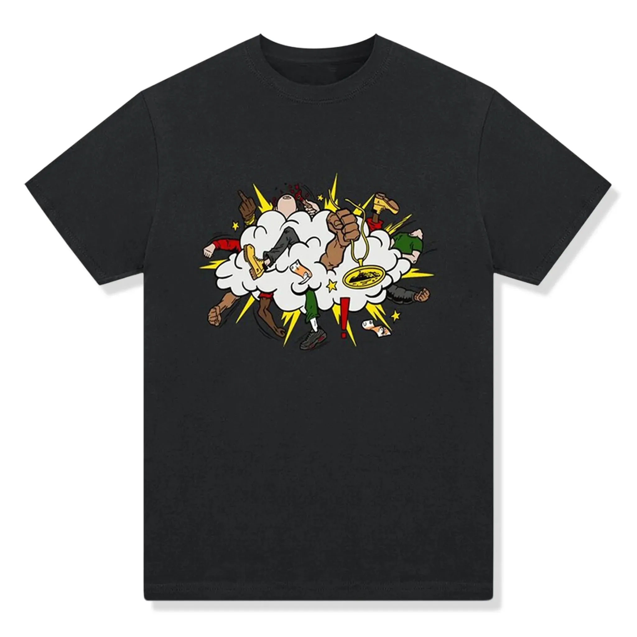 Corteiz Royal Rumble Black T Shirt