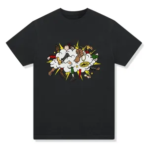 Corteiz Royal Rumble Black T Shirt
