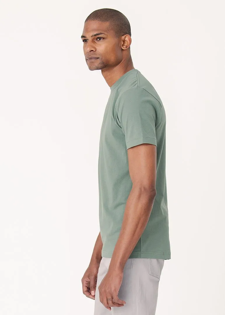 Cotton Stretch T-Shirt | Olive