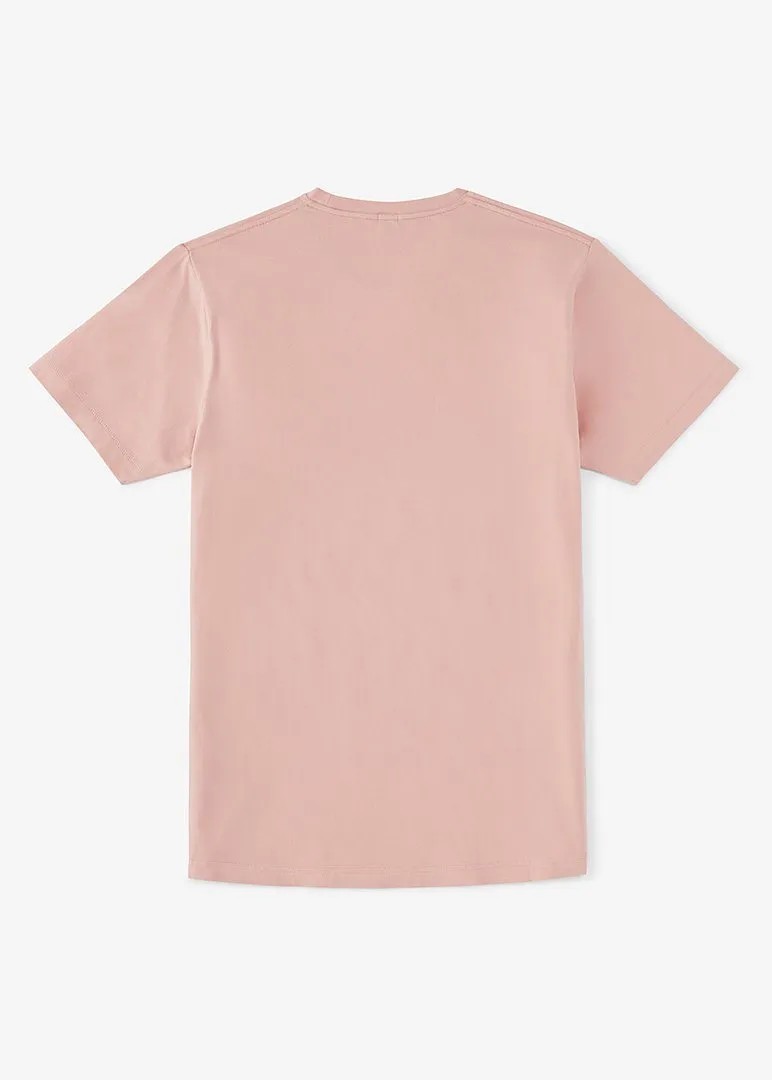 Cotton Stretch T-Shirt | Pearl Blush