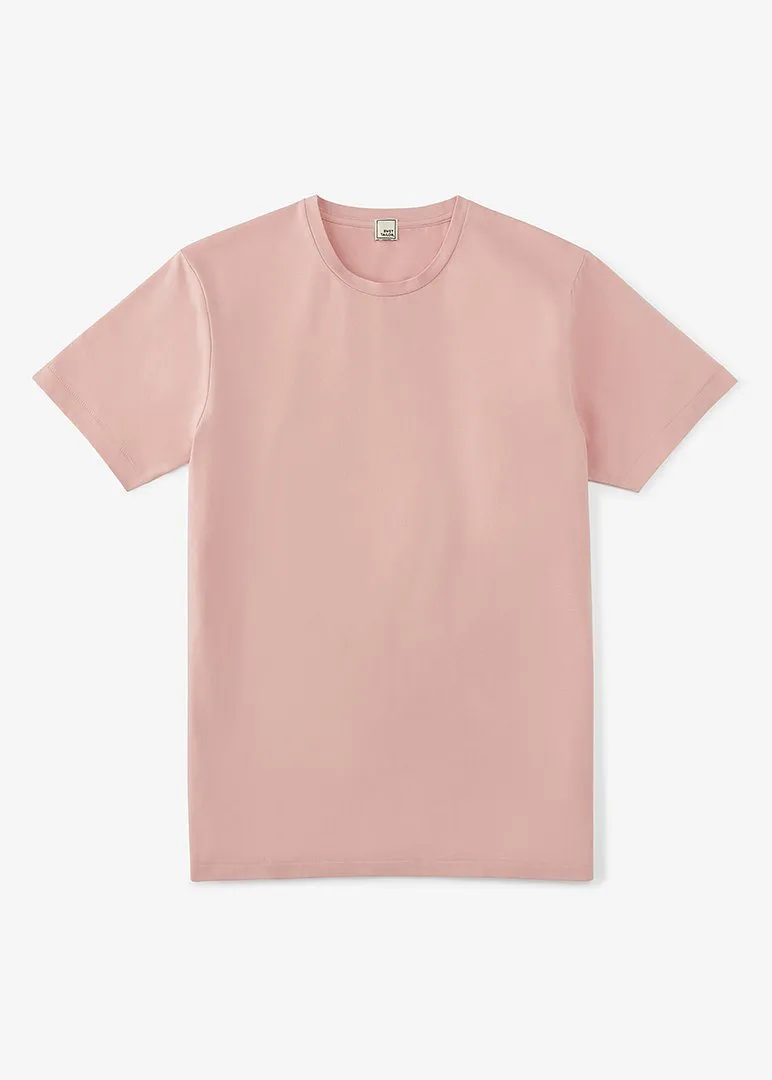 Cotton Stretch T-Shirt | Pearl Blush