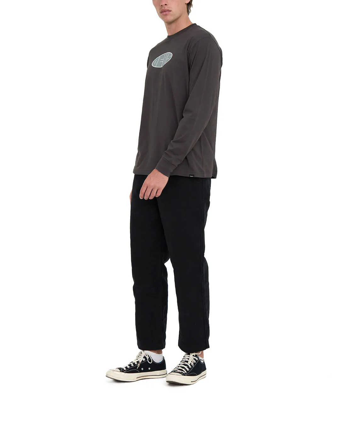 Eclipse Long Sleeve Tee - Anthracite
