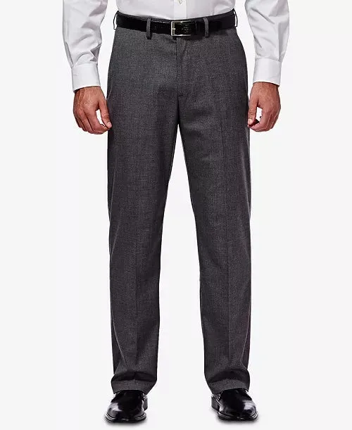 Haggar Mens  Classic fit Suit Jacket Blazer 46 S Grey Solid Stretch