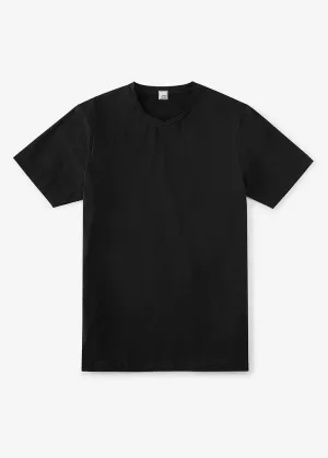 High & Mighty Cotton Stretch T-Shirt | Black