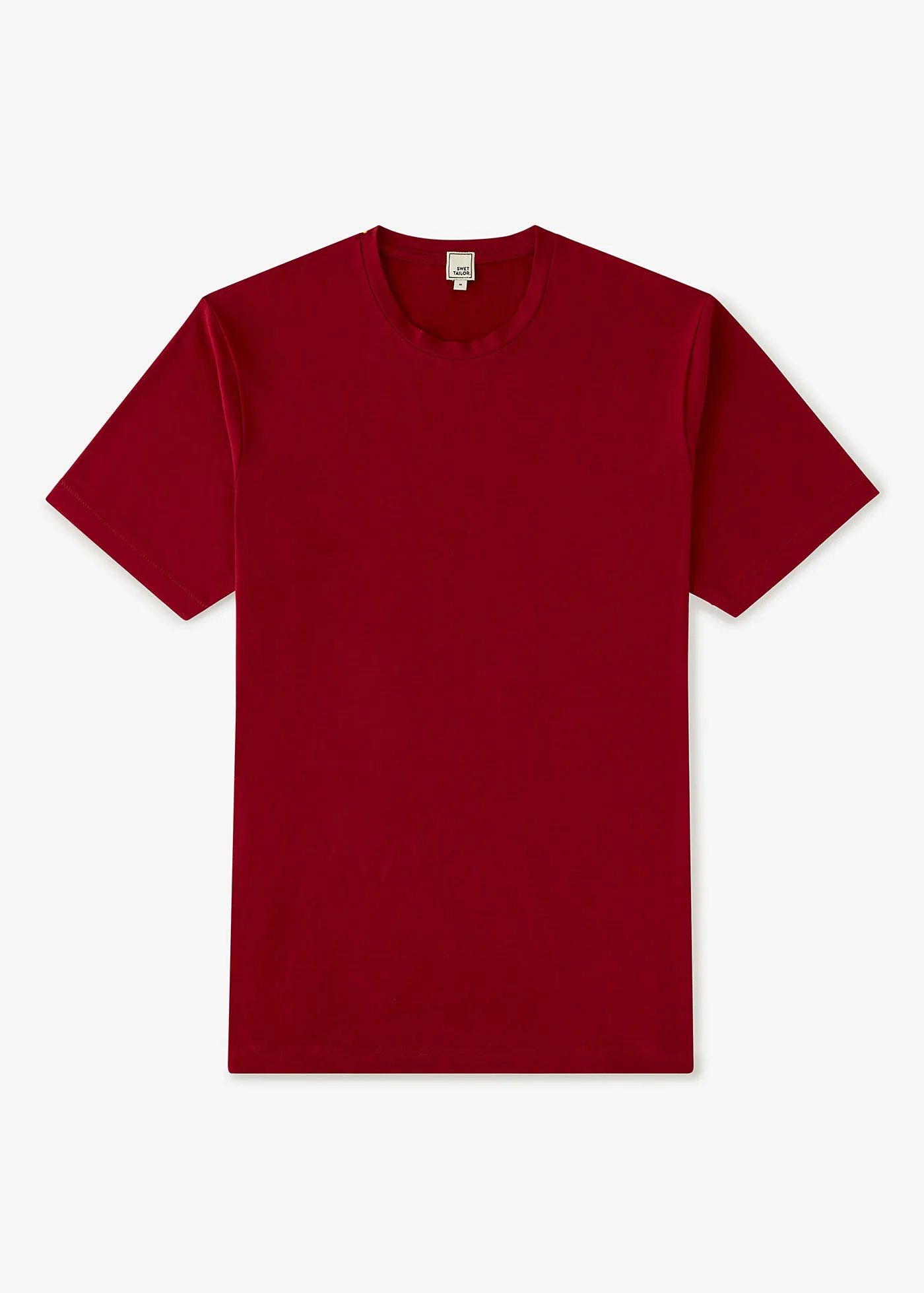 High & Mighty Cotton Stretch T-Shirt | Claret