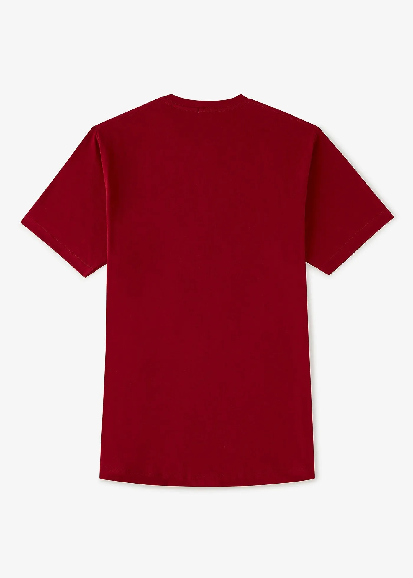 High & Mighty Cotton Stretch T-Shirt | Claret