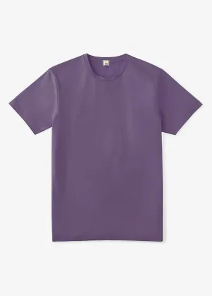 High & Mighty Cotton Stretch T-Shirt | Grape