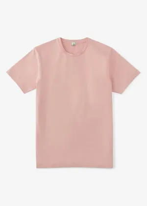 High & Mighty Cotton Stretch T-Shirt | Pearl Blush