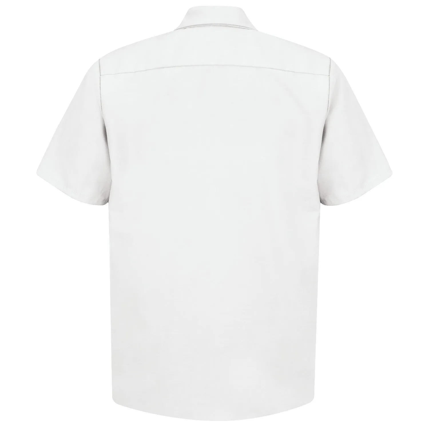 Industrial Work Shirt Short Sleeve - White