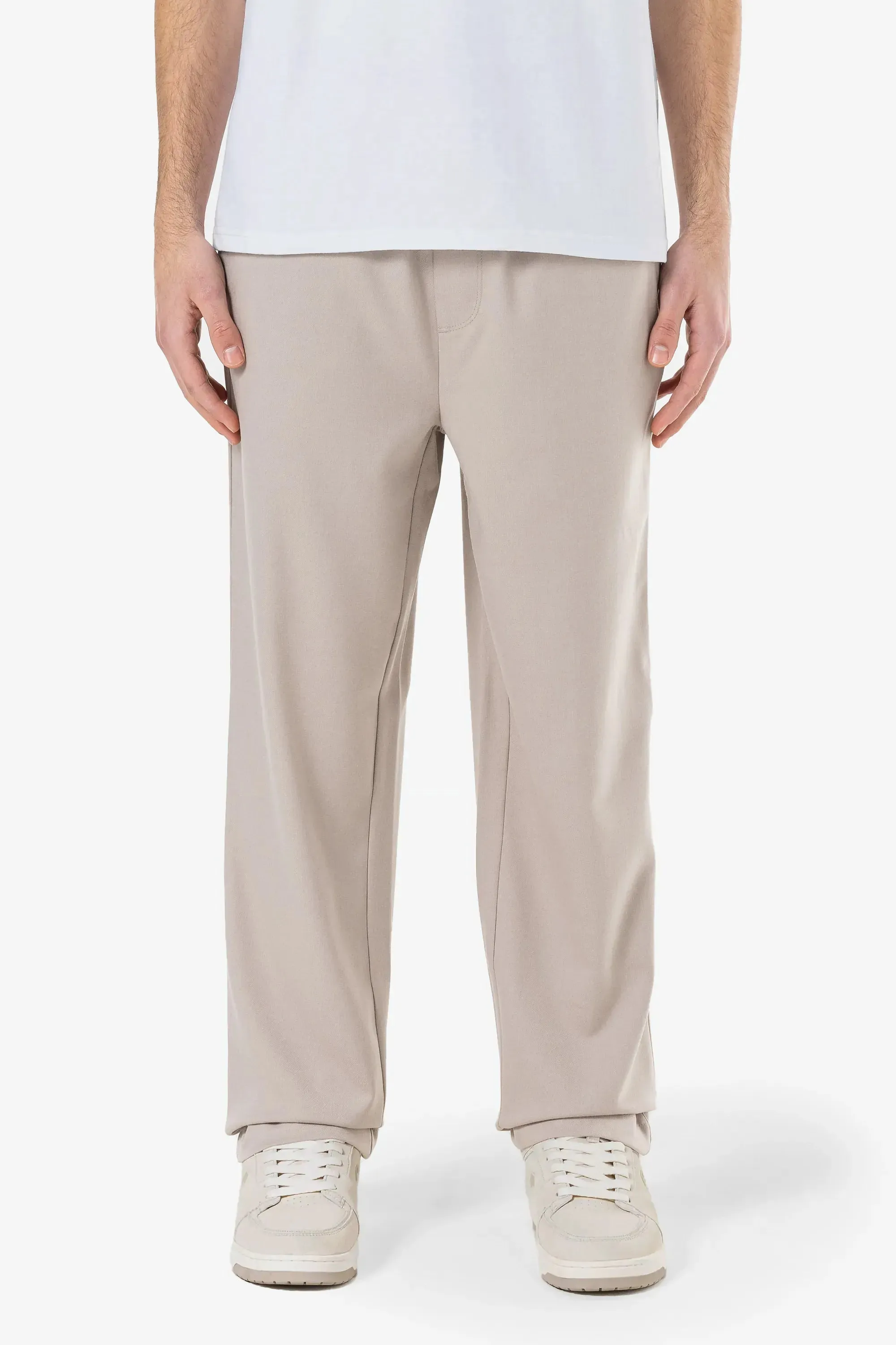 Karan Regular Smart Pants Dark Stone