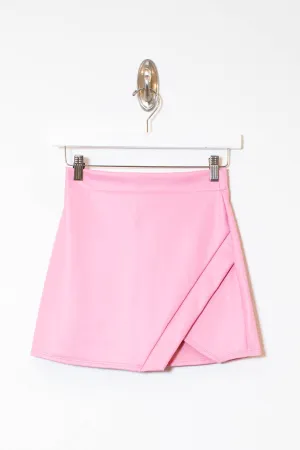 Leather Asymmetrical Skirt (Tween) - CC
