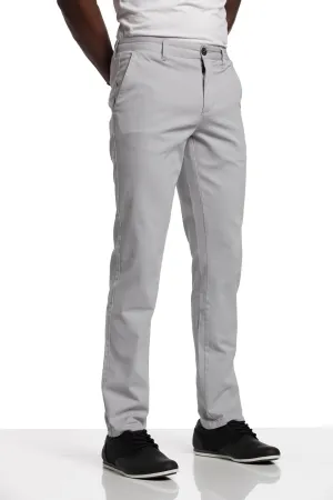 Michael Stretch Pant in Grey Fog