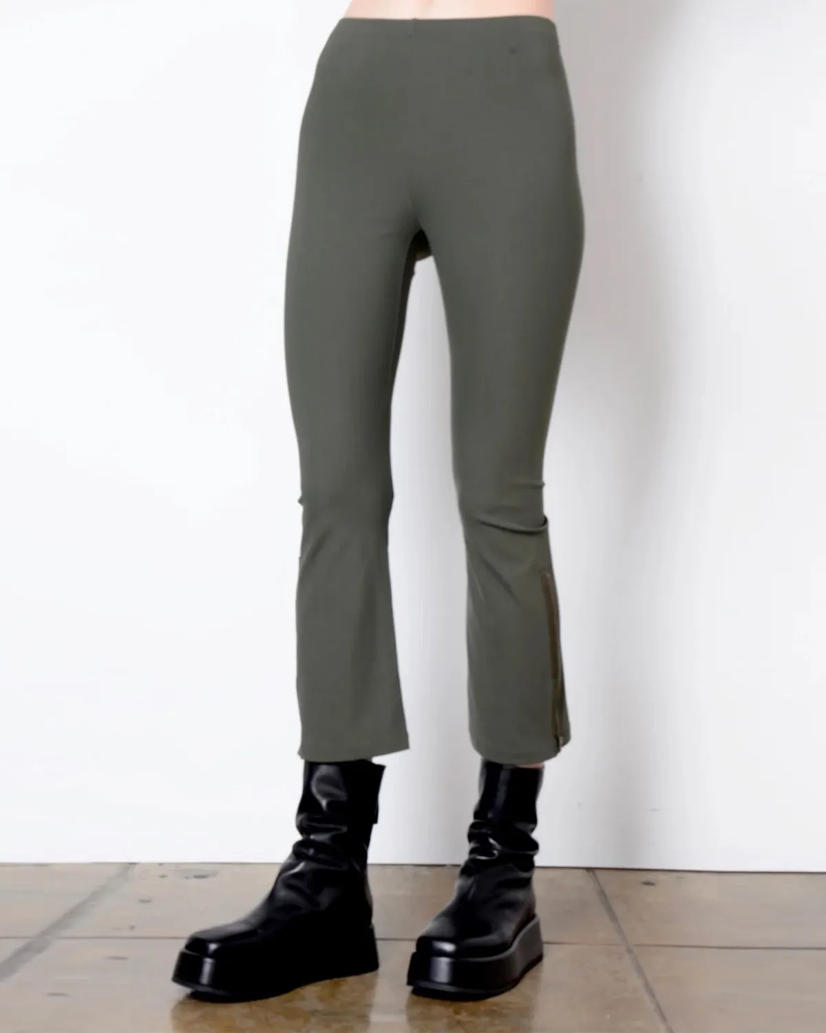 Mitra Cropped Side Zip | Vert