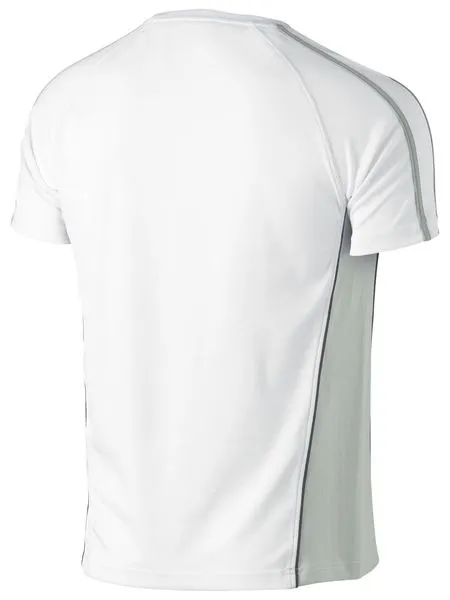 Painter's Contrast White Tee For Men- Short Sleeve