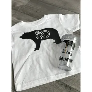 Ring Bearer Tumbler and Shirt Set