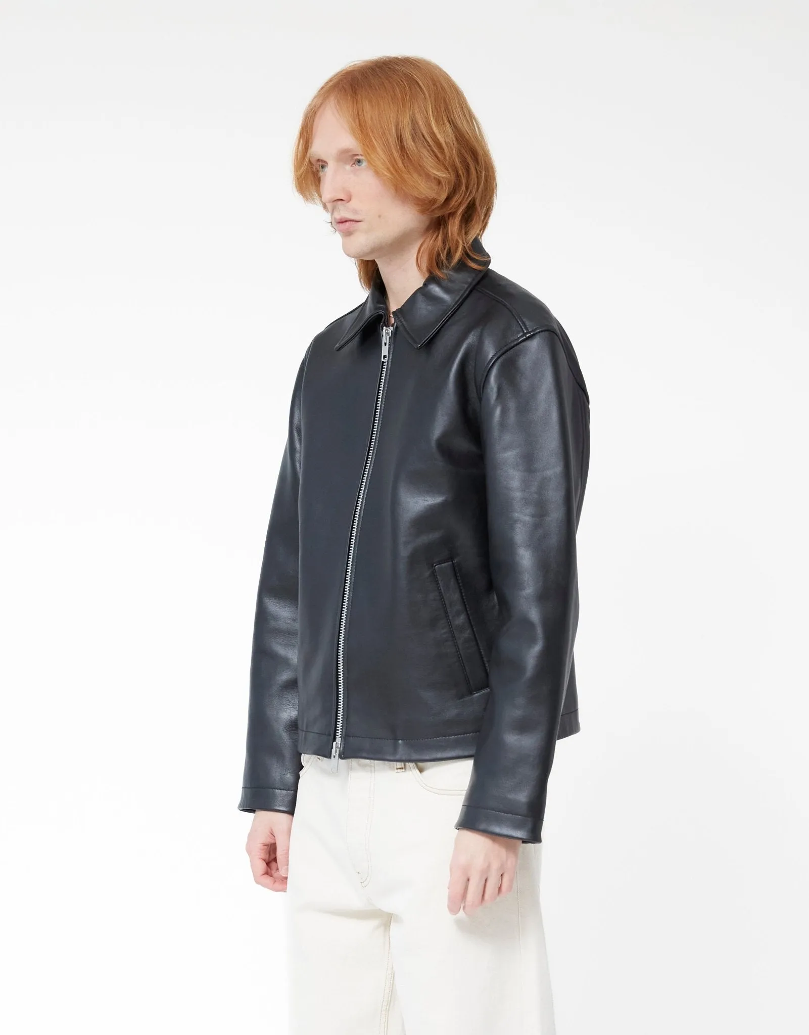 Short Leather Jacket