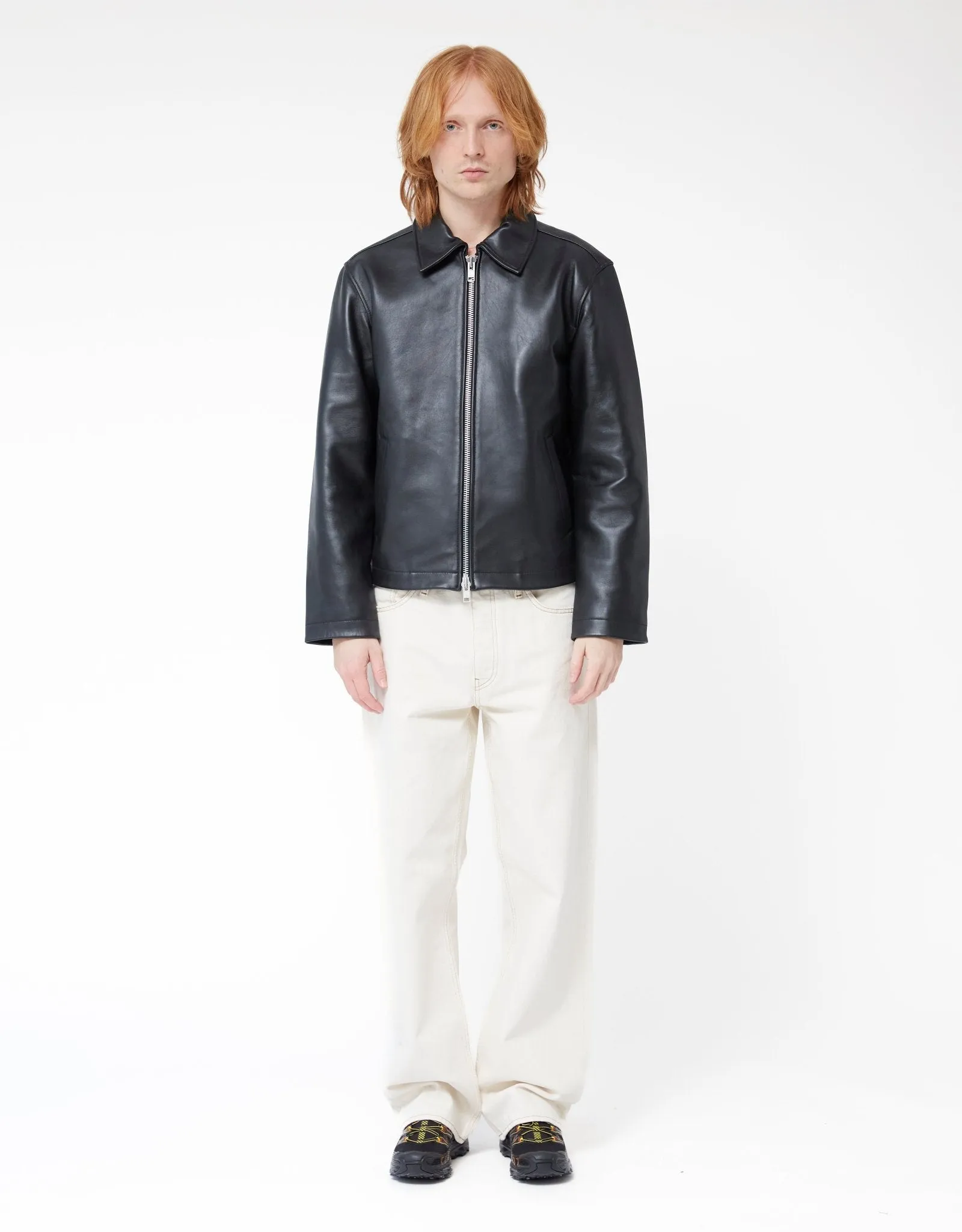 Short Leather Jacket