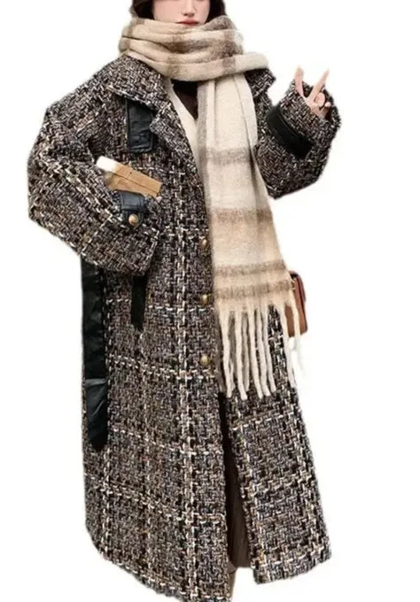 Slimming Long Woolen Coat