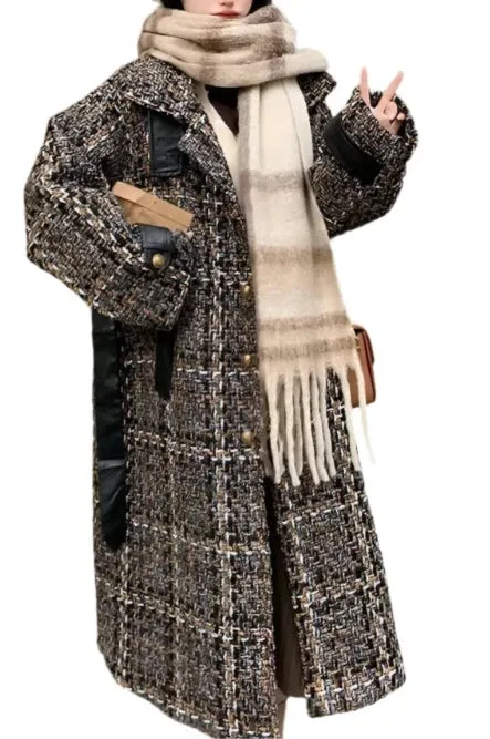 Slimming Long Woolen Coat