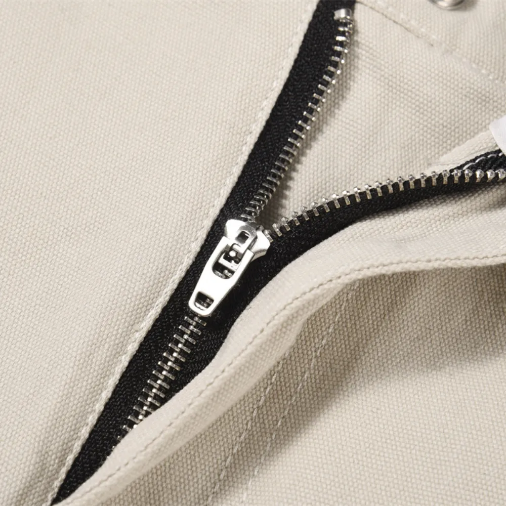 Street Panel Plain Regular Pants