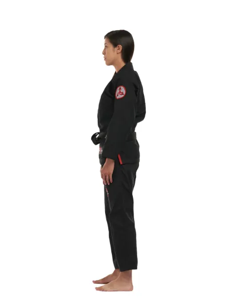 Suparaito Women's BJJ Gi Crane Edition Black by Fuji