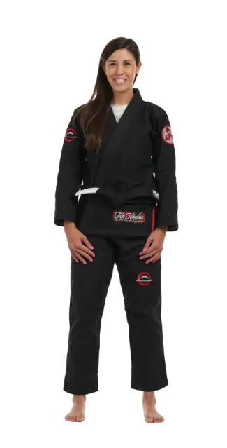 Suparaito Women's BJJ Gi Crane Edition Black by Fuji