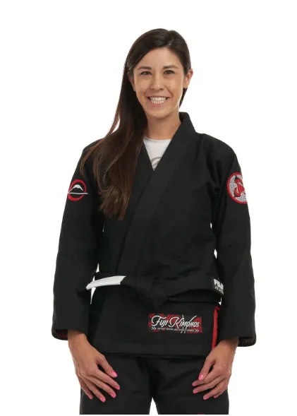Suparaito Women's BJJ Gi Crane Edition Black by Fuji