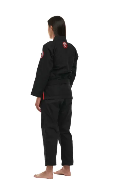 Suparaito Women's BJJ Gi Crane Edition Black by Fuji