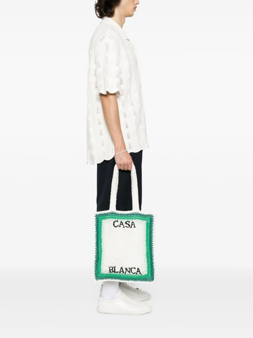 Tennis crochet bag