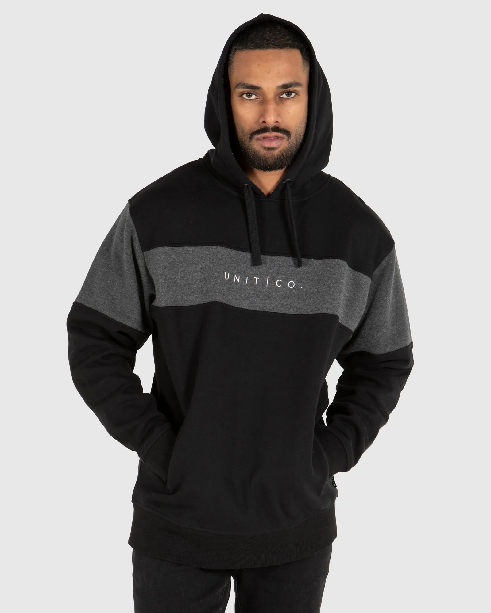UNIT Mens Trestle Pull Over Hoodie