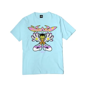 With Open Arms Tee - Arctic Blue